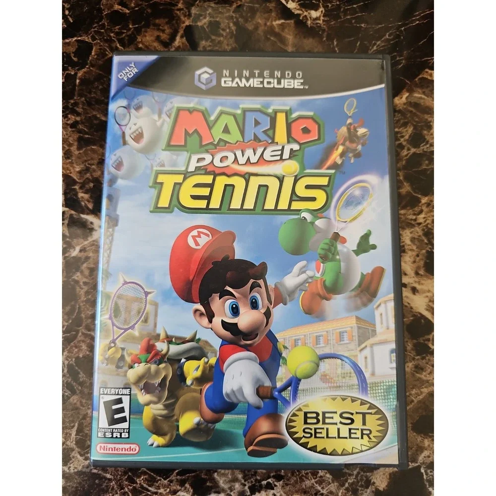 Mario Power Tennis (Nintendo GameCube, 2004) - European Version